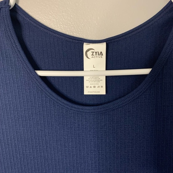 Zyia Active Ribbed Tank Top - Picture 3 of 6